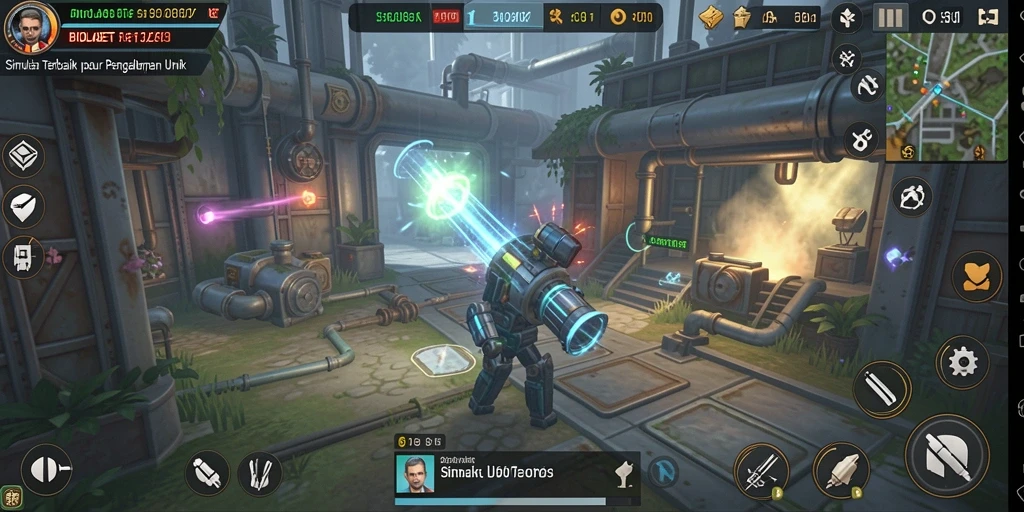 Tangkapan layar gameplay <strong>BIOLABET</strong> yang menampilkan aksi seru dan interaktif.