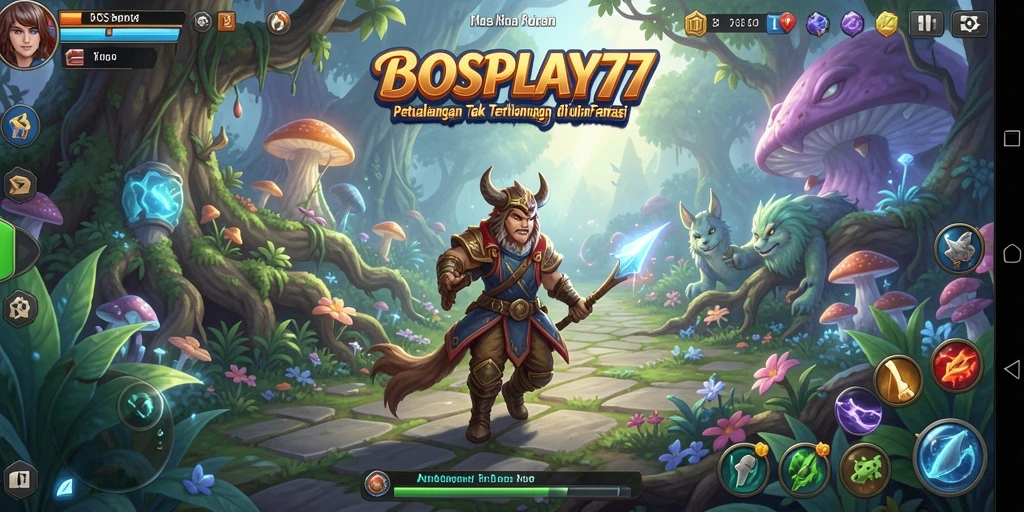 Tampilan gameplay dari BOSPLAY77 yang memukau dan menantang.