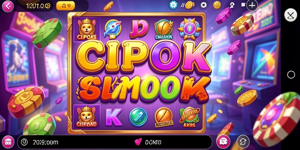 Screenshot utama <strong>CIPOK</strong> menampilkan gameplay Slot yang seru.