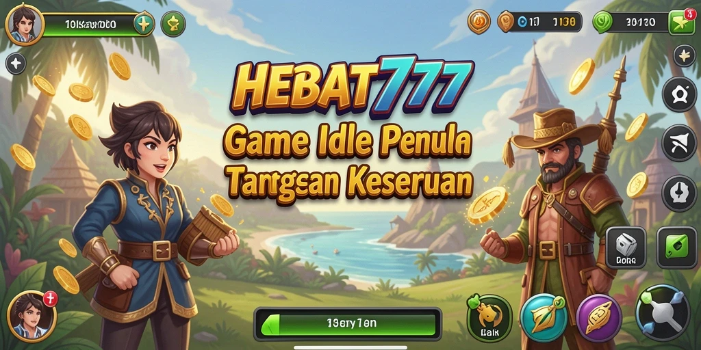 Tampilan gameplay HEBAT777 dengan pengelolaan sumber daya yang seru.