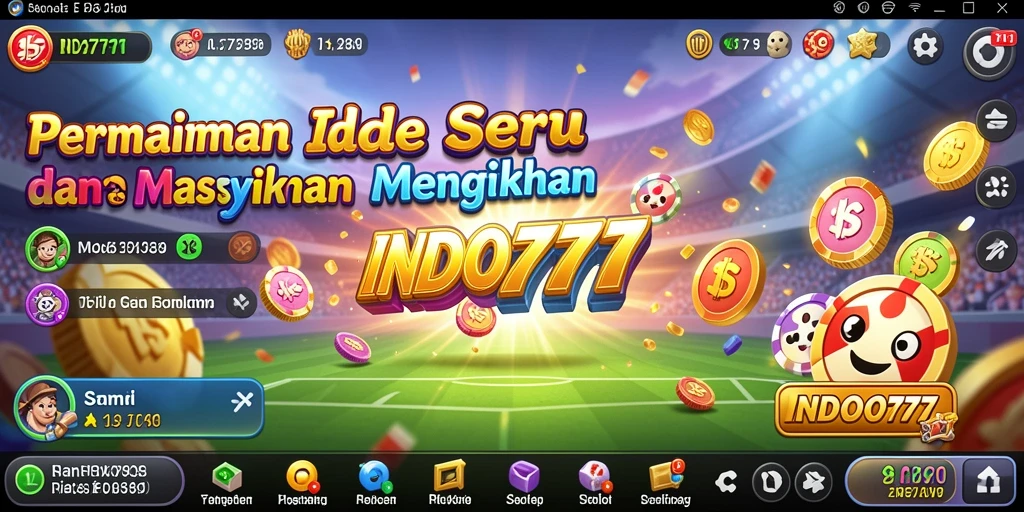 Screenshot gameplay INDO777 yang menunjukkan momen seru dalam permainan Idle.