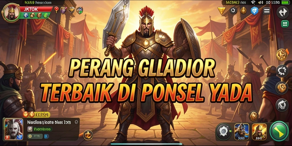 Tampilan pertarungan seru di JKTOK dengan berbagai karakter.
