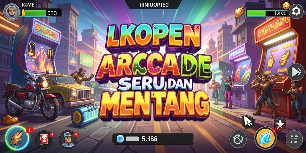 Gameplay seru di LKOPEN yang penuh tantangan dan kreativitas.