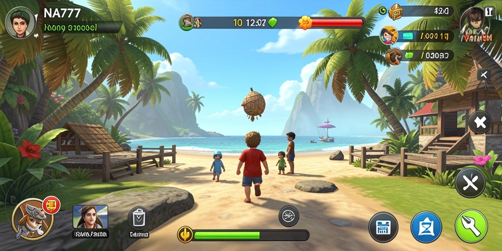 Tangkapan layar NA777 menunjukkan gameplay yang menantang dan menyenangkan.