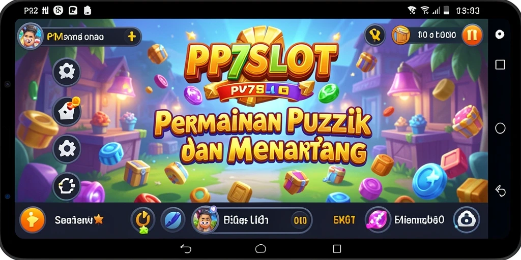 Screenshot gameplay PP7SLOT menampilkan berbagai puzzle yang menantang.