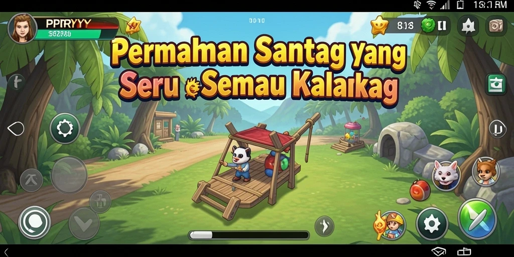 Tampilan gameplay PPRRYY yang seru dan menarik.
