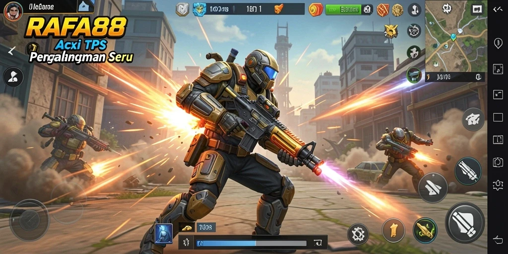 Tampilan gameplay RAFA88 yang mendebarkan dan seru.
