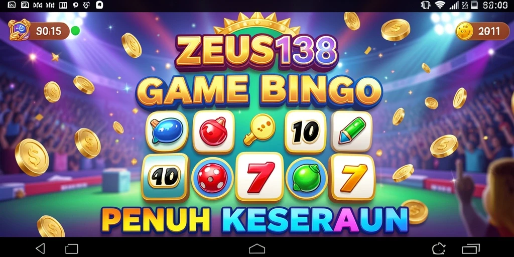 Tampilan seru gameplay Bingo di ZEUS138.